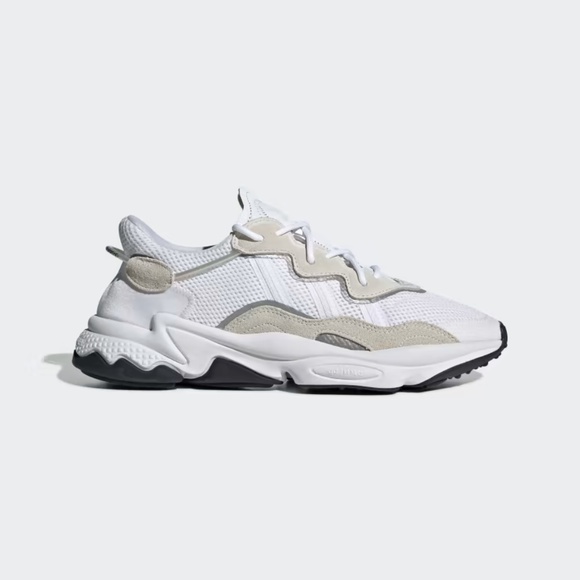[NEW] Men's adidas Ozweego Shoes White Size 8.5 EE6464